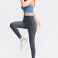 Slim Fit Wide Waistband Long Sports Pants
