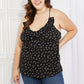 Taste of Spring Ruffle Sleeveless Top in Black