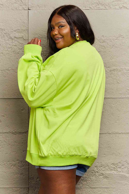 TRICK OR TREAT Graphic Sweatshirt