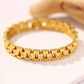 18K Gold-Plated Stainless Steel Zircon Bracelet