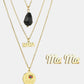 Triple-layer MAMA I LOVE YOU 18K Gold-plated Pendant Combo Deal