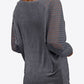 V-Neck Long Raglan Sleeve Top