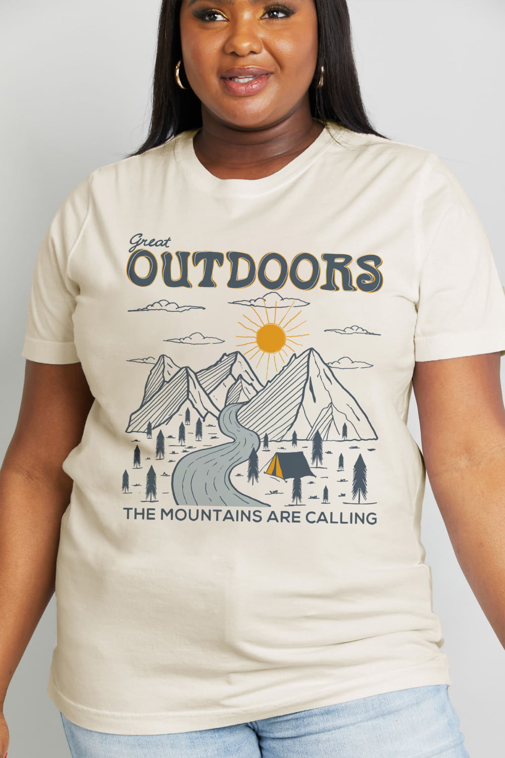 GREAT OUTDOORS Graphic Cotton Tee