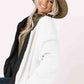Long Sleeve Button Front Winter Coat