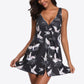 Full Size Animal Print Swim Dress