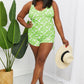 Two-Piece Swimsuit in Blossom Green