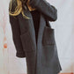 Open Front Long Sleeve Cardigan with Pockets