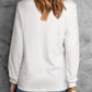 Round Neck Long Sleeve Top