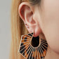 Alloy Geometric Earrings
