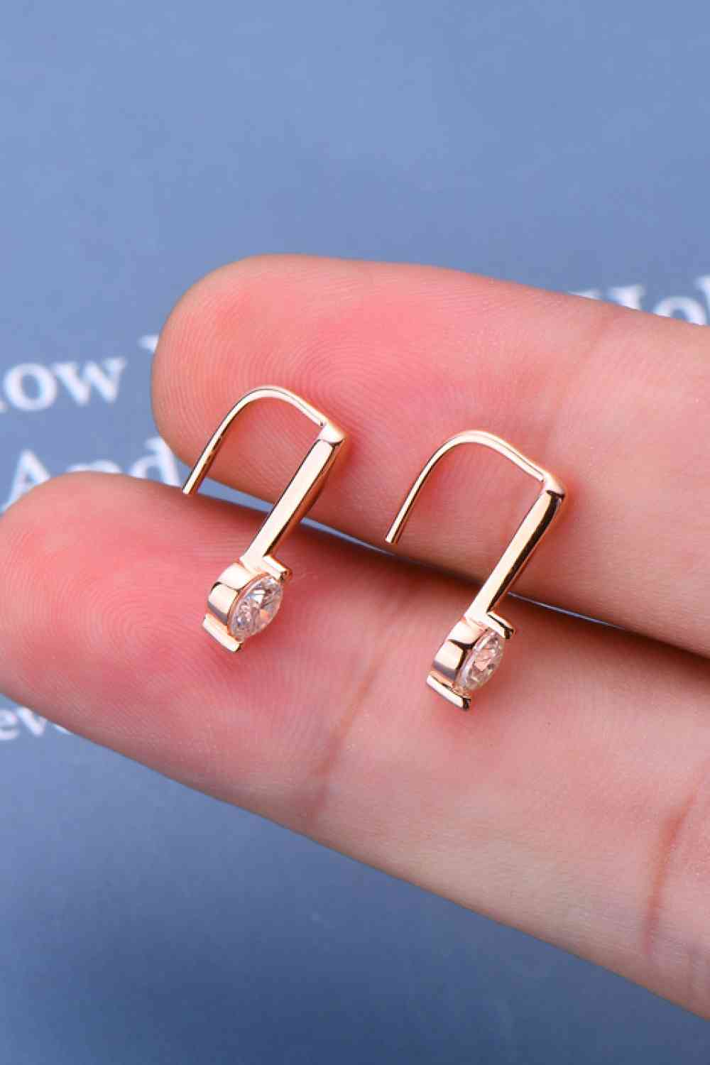 Moissanite 925 Sterling Silver Earrings