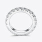 2.3 Carat Moissanite 925 Sterling Silver Eternity Ring