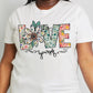 LOVE YOURSELF Graphic Cotton Tee