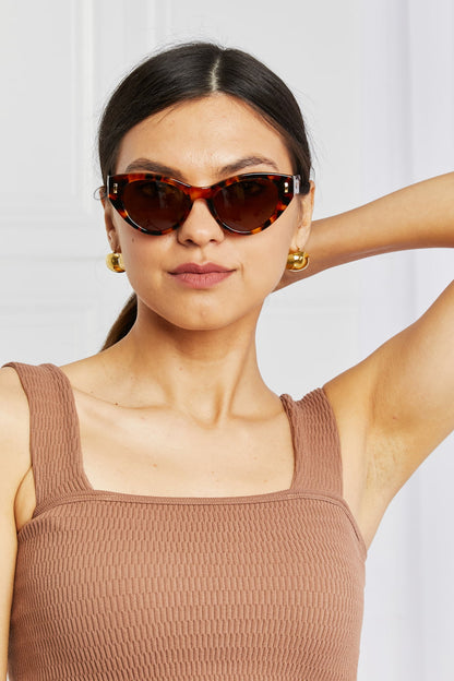 Tortoiseshell Acetate Frame Sunglass