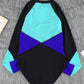 Color Block Half Zip Long Sleeve One-Piece Swimsuit, 3 Colors