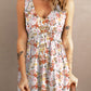 Printed Button Down Sleeveless Magic Dress