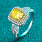 Can't Stop Your Shine 2 Carat Moissanite Ring