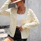 Open Front Long Sleeve Cardigan