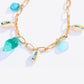 18K Gold Plated Multi-Charm Necklace
