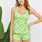 Two-Piece Swimsuit in Blossom Green