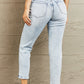 High Waisted Accent Skinny Jeans