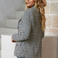 Houndstooth Double-Breasted Blazer