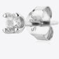 Zircon 925 Sterling Silver Stud Earrings