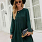 Cable-Knit Long Sleeve Sweater Dress