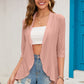 Half Sleeve Open Front Cardigan