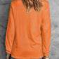 Round Neck Long Sleeve Top