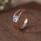 Moonstone Heart 925 Sterling Silver Ring